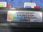 08-11 Cadillac DTS Buick Lucerne Cabin Under-Seat Fuse Relay Box 13697