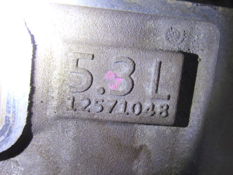 07-13 Silverado 5.3L LC9 LH6 LH8 LH9 Aluminum Bare Engine Block Gen IV