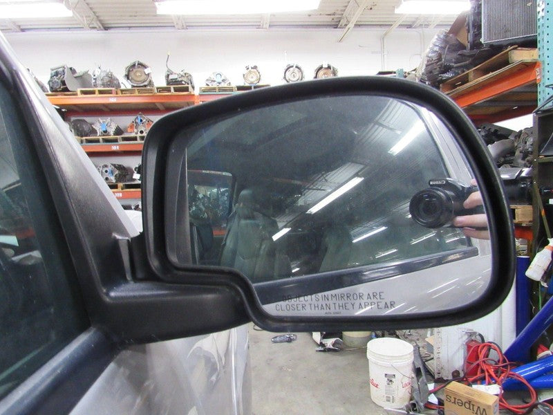 03-06 Silverado Escalade Avalanche Right RH Passenger Door Mirror Silv