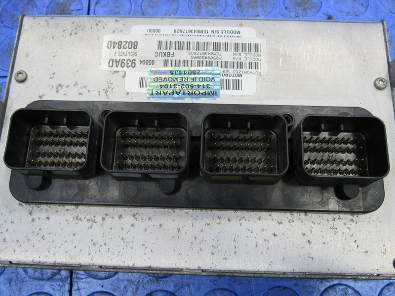 PROGRAMMED PLUG & PLAY 06 Jeep Liberty KJ 3.7L AT ECM 05094939AD 939 P