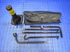 03-09 Toyota 4Runner Emergency Spare Tire Jack Tool Kit Bag Set OEM 21