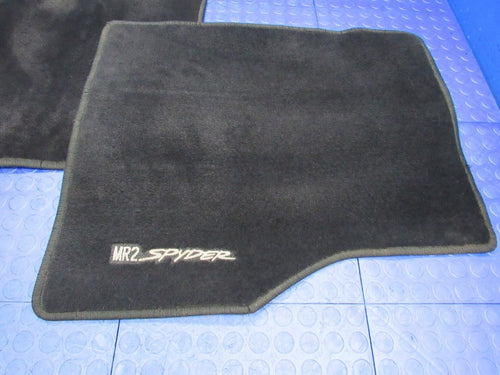 00-05 Toyota MR2 MRS MR Spyder Left Right Carpeted Floor Mat Set Pair 