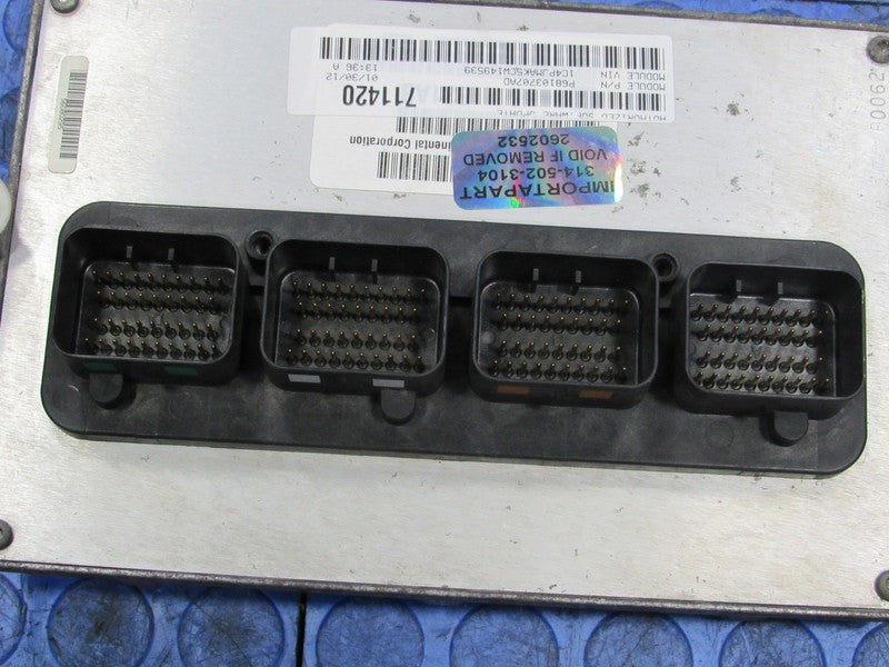 PROGRAMMED PLUG & PLAY 12 Jeep Liberty 3.7L ECM 68103707AD 707 PROG 25