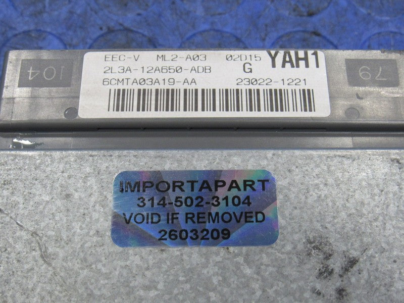 02-03 Ford F150 4.2L V6 AT 4x2 ECU ECM PCM Engine Computer 2L3A-12A650