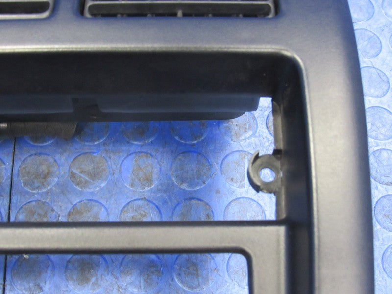 98-04 Toyota Tacoma Center Dash Climate Control Radio Bezel Trim Black