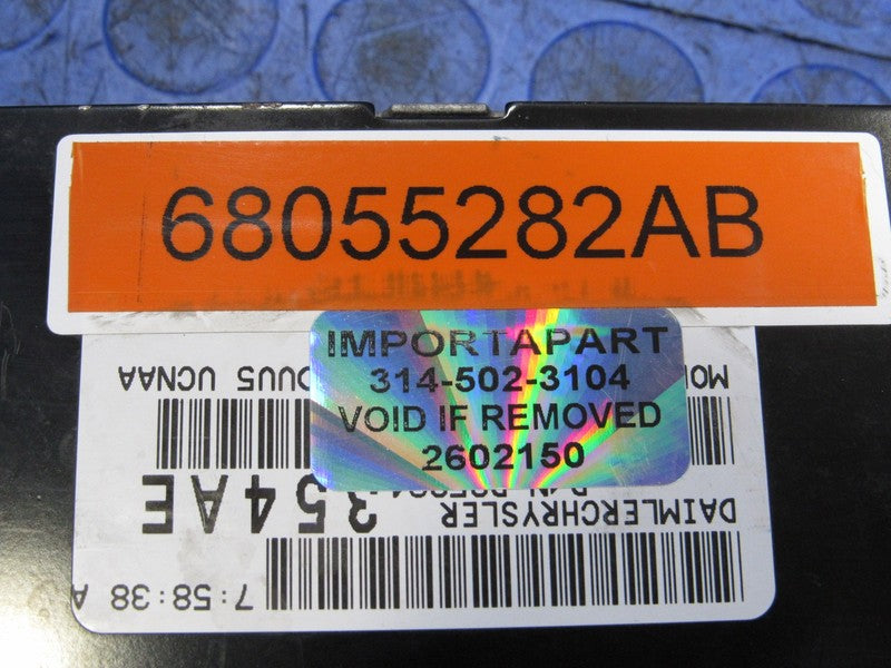 PROGRAMMED PLUG & PLAY 07 Grand Cherokee 4.7L 4X4 ECU 68055282AB 282 P