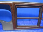 02 Cadillac Escalade Instrument Cluster Dash Radio Bezel Wood Grain 42