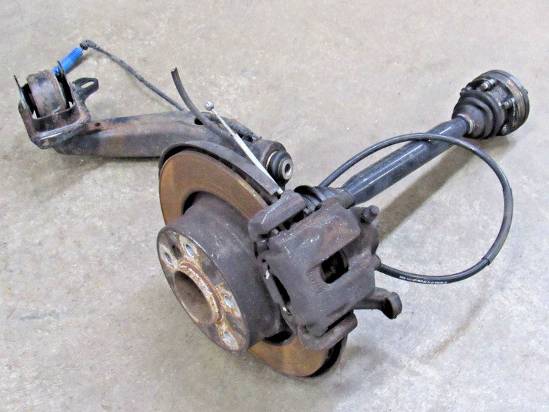 03-06 BMW Z4 E85 E86 Left LH Driver Rear Trailing Arm Hub Knuckle Axle