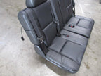 07-14 Tahoe Yukon Suburban Escalade Black Leather Third 3rd Row Seat 4