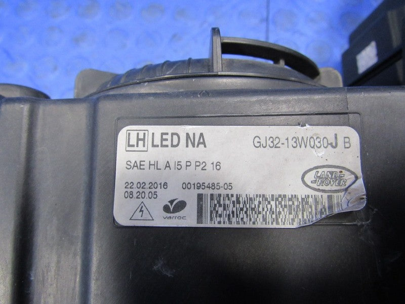 16-19 Land Rover Range Rover Evoque Left Driver LED Adaptive Headlight