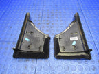 99-04 Porsche 911 Boxster Left Right Front Console Carpet Trim Set Bla