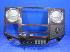 08-10 Ford F250 F350 Super Duty Heater Radio Bezel Surround Trim Woodg