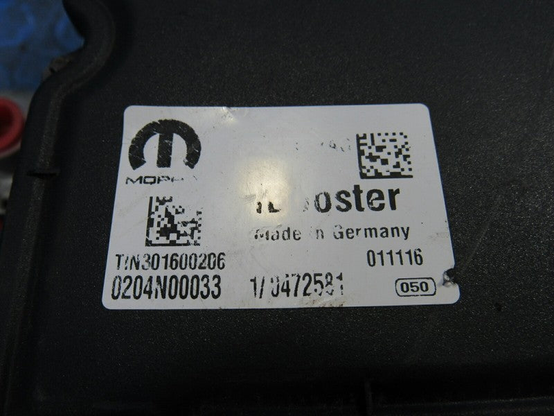 18 Chrysler Pacifica Hybrid ABS Anti-Lock Brake Pump Booster 68240033A