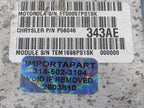 PROGRAMMED PLUG & PLAY 98 Dodge Ram Truck 5.2L AT ECM 56046343AE 343 P