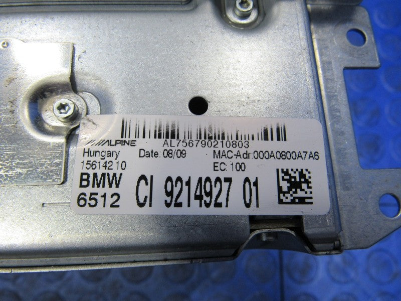 10 BMW 535i 550i 650i M5 CIC Audio Radio Stereo Navigation Receiver 92