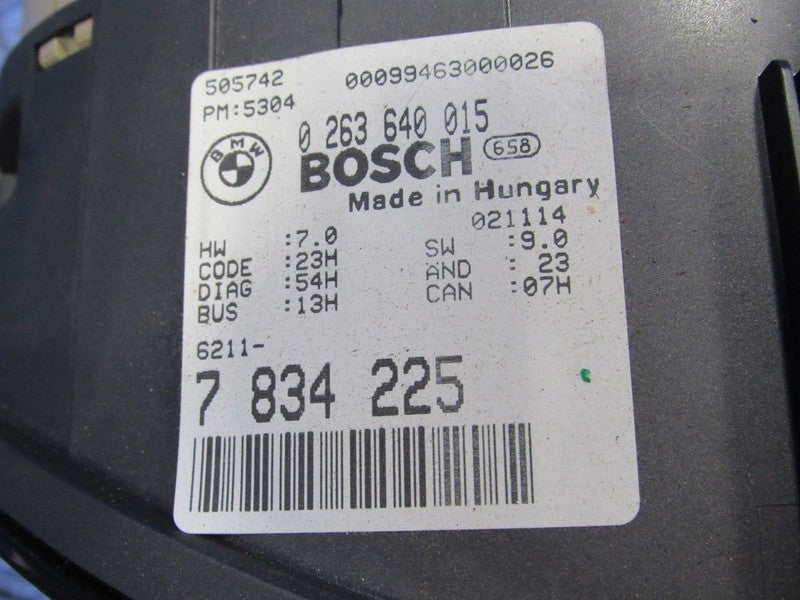 01-06 BMW M3 E46 SMG Instrument Gauge Cluster Gauges Speedometer Tach 