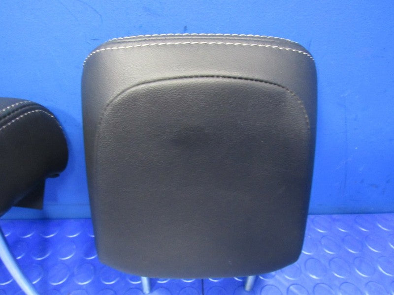 14-18 Subaru Forester Leather Rear Seat Headrest Head Rest Set of 3 Bl