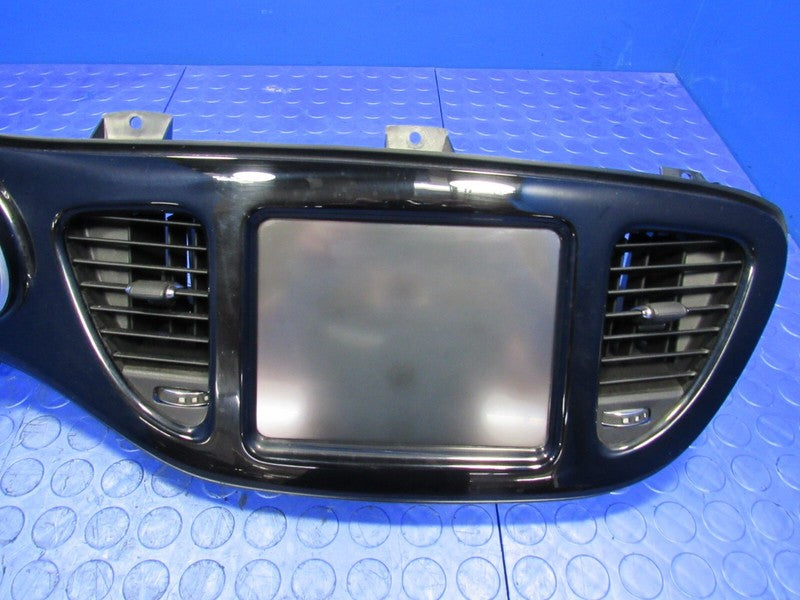 14-16 Dodge Dart Instrument Cluster Dash Bezel Radio Surround Vent Tri