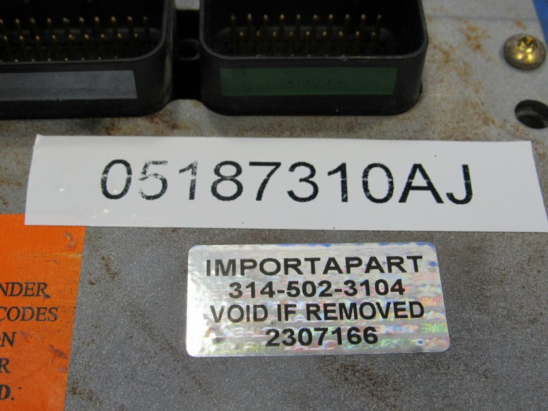 PLUG & PLAY 08 Jeep Grand Cherokee 5.7L Engine Computer ECU 05187310 P