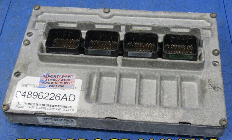 PLUG & PLAY 02 300M Concorde Intrepid 3.5L Engine Computer ECU 0489622