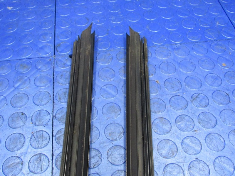 04-10 BMW X3 Black Sapphire Metallic Windshield Molding Trim Set A-Pil