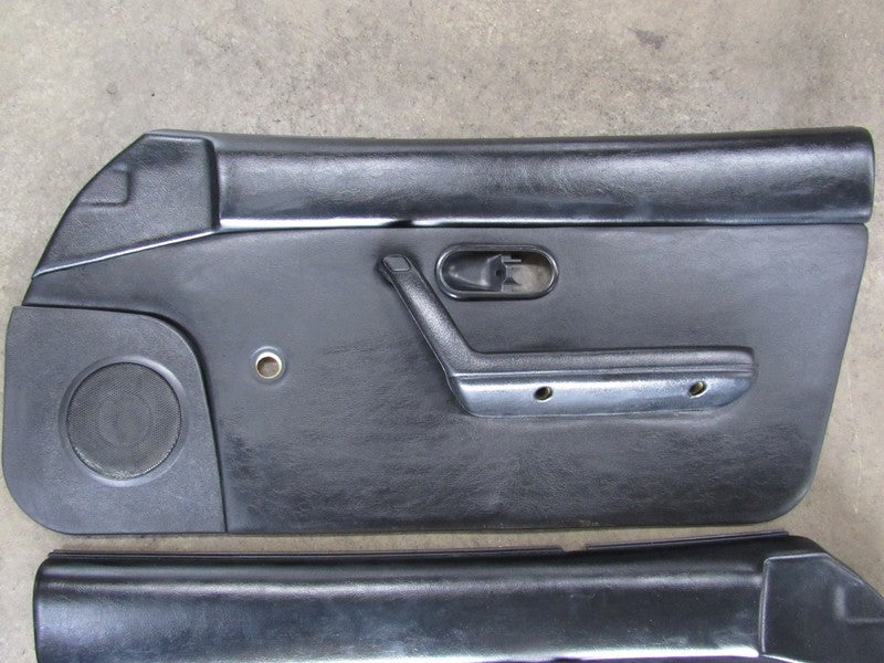 90-97 Mazda Miata MX5 NA LH RH Driver Pass Door Panel Card Black Manua