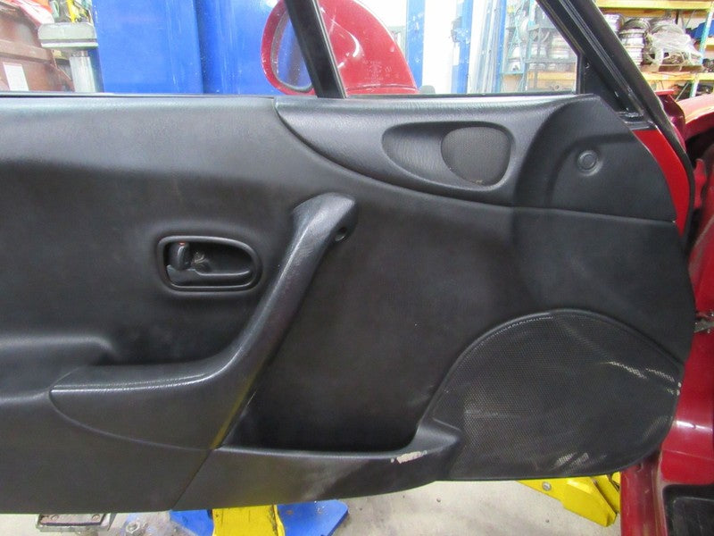 99-00 Mazda Miata NB1 Left LH Driver Side Front Door Trim Panel Black