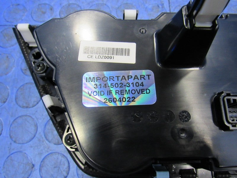 17-18 Kia Sedona Manual AC HVAC Climate Heater Temperature Control Pan