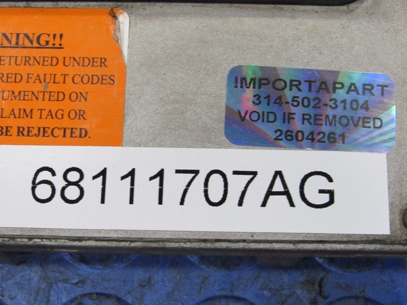 PROGRAMMED PLUG & PLAY 12 Dodge Durango 3.6 V6 4X2 ECM 68111707AG 707 