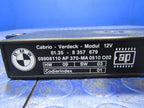 94-99 BMW 3 Series E36 Convertible Folding Top Roof Module 8 357 679 1