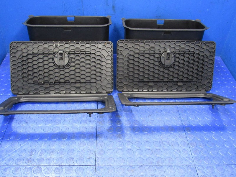 09-18 Dodge Ram 1500 2500 3500 Rear Floor Storage Cubby Inserts and Li