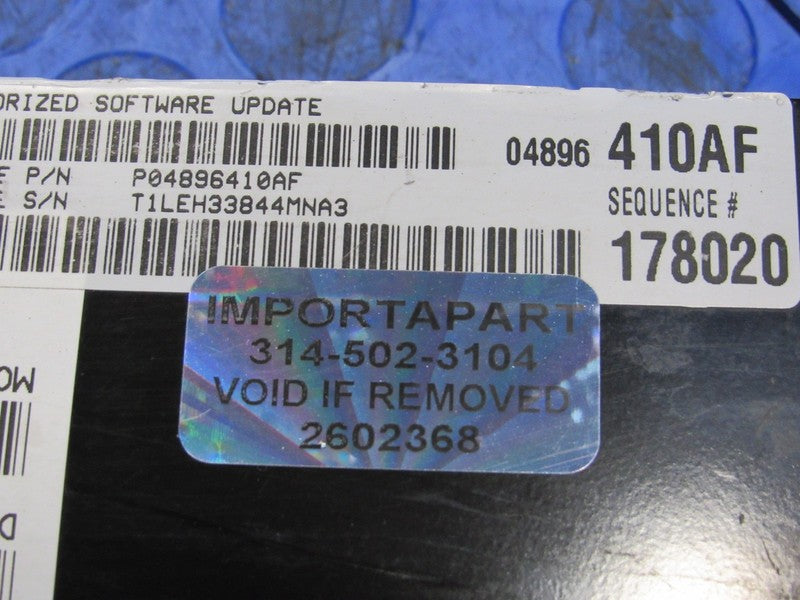 PROGRAMMED PLUG & PLAY 05 Magnum 300 2.7L ECU PCM ECM 04896410AF 410 P