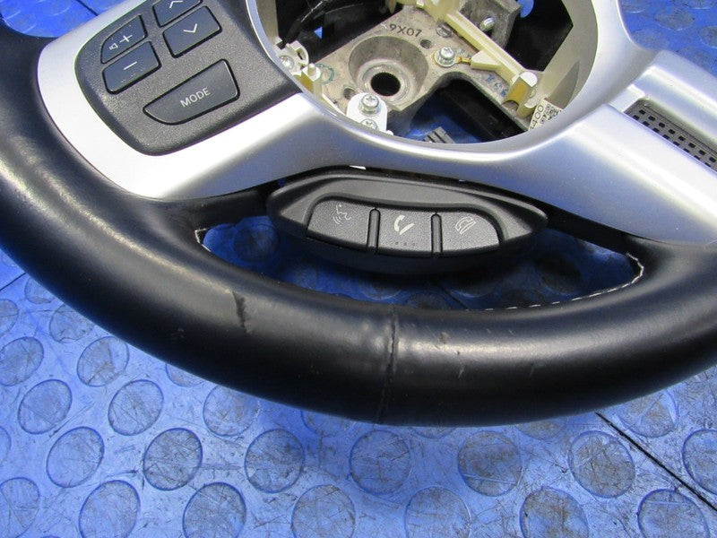 08-15 Mitsubishi Lancer Evolution Ralliart Driver Steering Wheel Black
