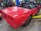 84-96 Corvette C4 Fuel Tank Door Gas Filler Lid Flame Red 81