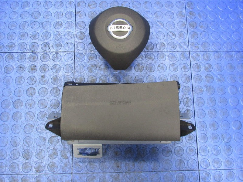 19-22 Nissan Altima Left Driver Side Airbag Set Steering Wheel Knee Bl