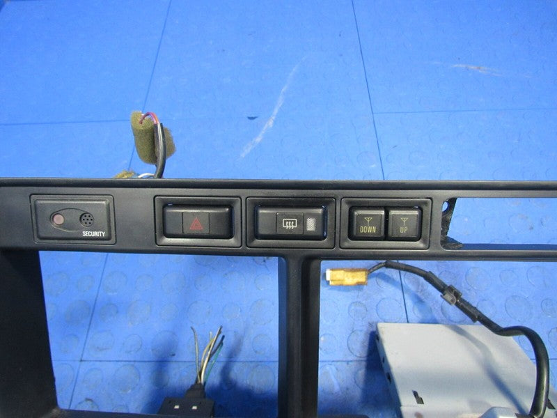 95-97 Land Cruiser LX450 FZJ80 Front Center Dash Radio Bezel Panel Ash