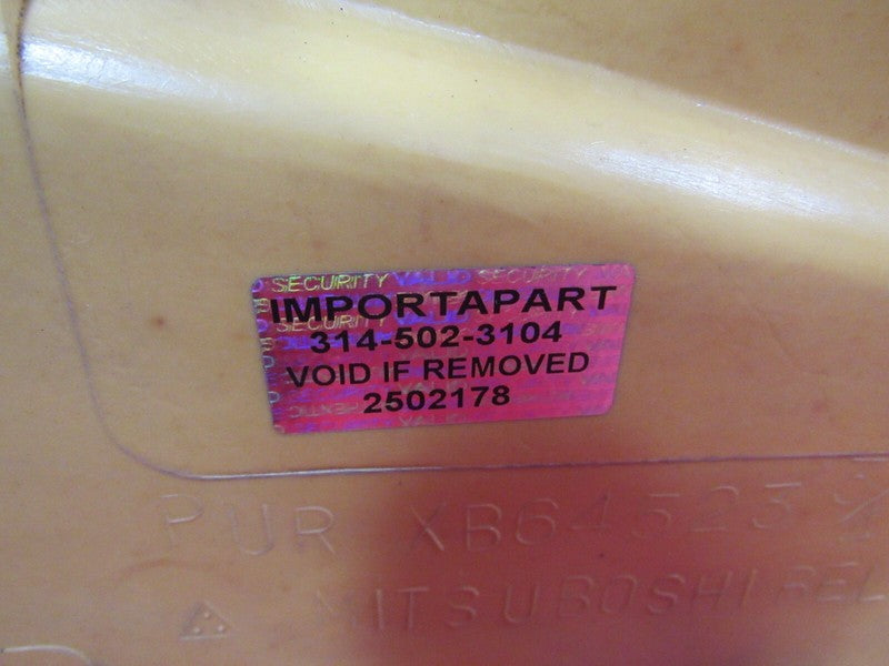 91-99 3000GT Left Driver Side Exterior Door Cladding Trim Molding Whit
