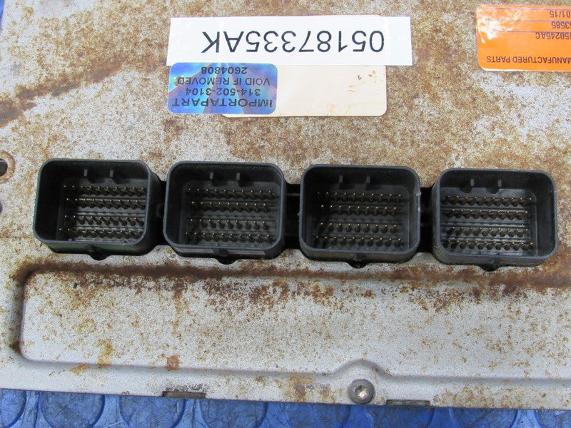 PROGRAMMED PLUG & PLAY 08 Avenger Sebring Sedan 2.7L ECU 05187335AK 33