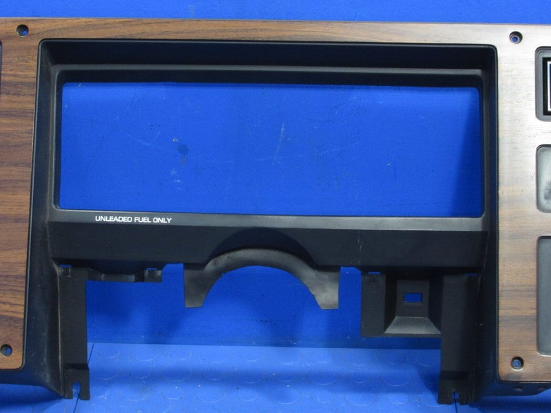 1987-1996 Dodge Dakota Instrument Cluster Dash Bezel Trim Panel Wood O