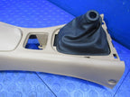 01-05 Mazda Miata MX5 MX-5 NB2 Center Console Armrest Cupholder Beige 