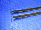 04-10 BMW X3 Titansilber Metallic Windshield Molding Trim Set A-Pillar