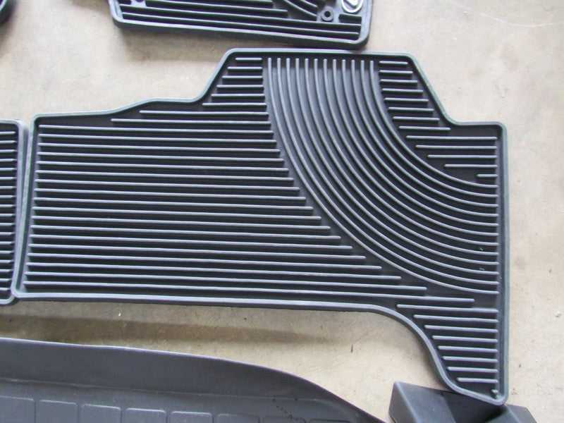 98-07 Lexus LX470 All Weather Floor Mats Cargo Mat Rubber Black SET 30