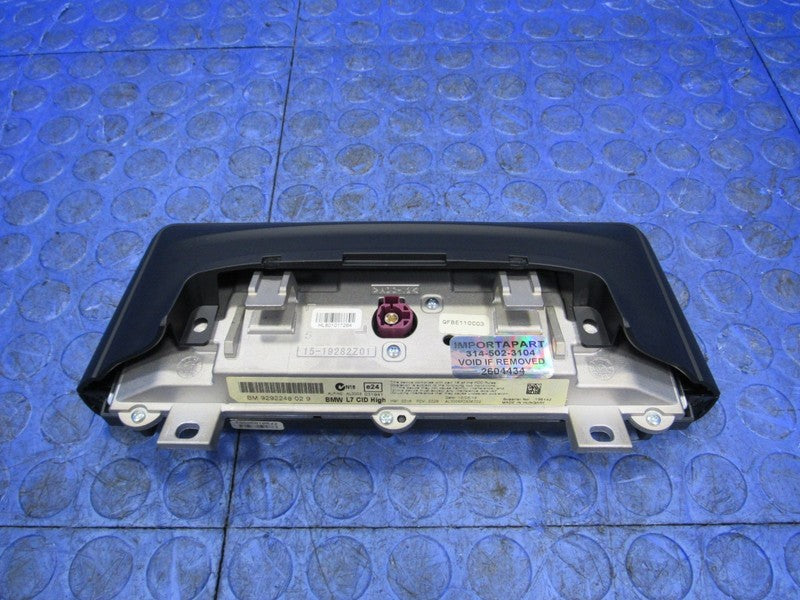 12-15 BMW 3 Series CID LCD Radio Stereo Navigation Display Screen 9292