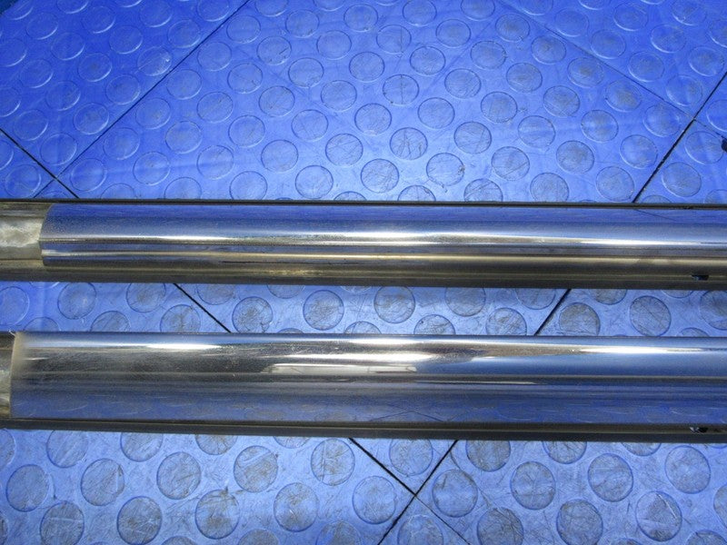 02-13 Cadillac Escalade EXT Roof Luggage Rack Rails Chrome W/ Cross Ba