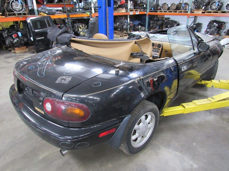 90-93 Mazda Miata MX-5 NA Fuel Tank Door Gas Filler Lid Brilliant Blac