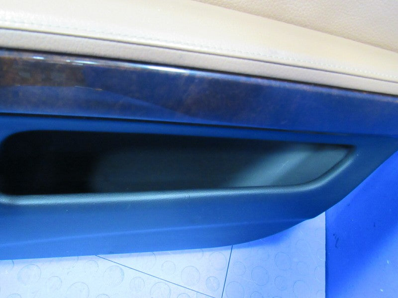 07-13 BMW E92 E93 335i 328i Right Passenger Interior Door Panel Dark S