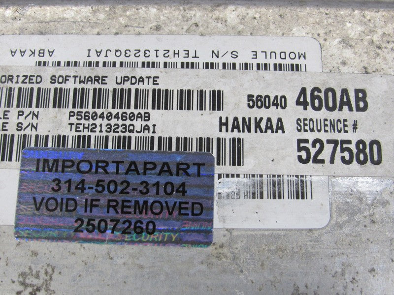 PROGRAMMED PLUG & PLAY 03 Dodge Ram Truck V6 MT ECM 56040460AB 460 PRO