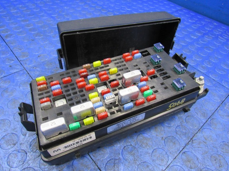 08-11 Cadillac DTS Buick Lucerne Cabin Under-Seat Fuse Relay Box 13697