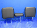 13-18 Ram 1500 Crew Cab Rear 2nd Row Headrests Set Black Leather 6972