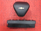 16-24 Chevrolet Malibu Left Driver Side Airbag Set Steering Wheel Knee